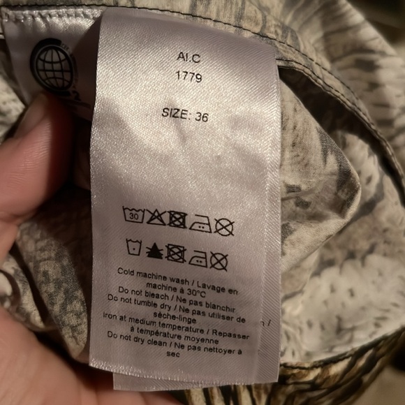 Ganni Snakeskin Print Dress - Picture 6 of 6